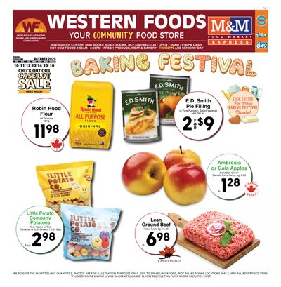 Western Foods Flyer October 10 to 16
