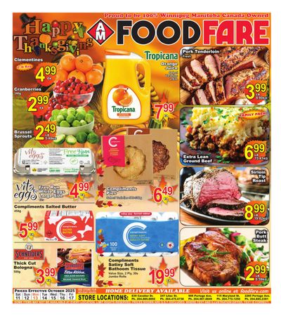 Food Fare Flyer October 11 to 17