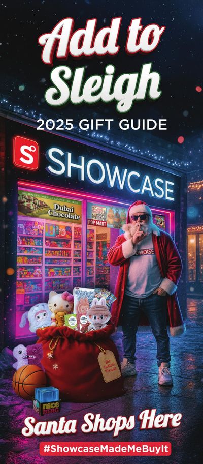 Showcase 2025 Gift Guide October 10 to December 25