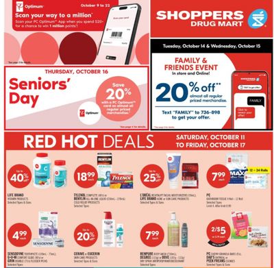 Shoppers Drug Mart Canada: Surprise Points Event + 2 Day Sale