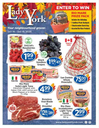 Lady York Foods Flyer October 14 to 19