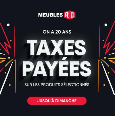 Meubles RD Flyer October 14 to 19