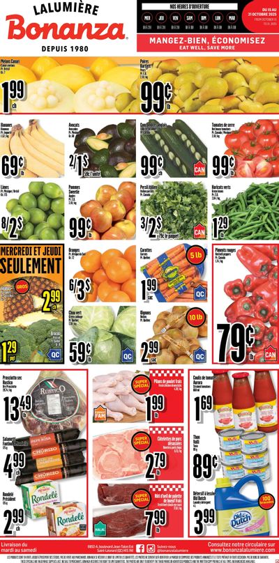 Bonanza Flyer October 15 to 21