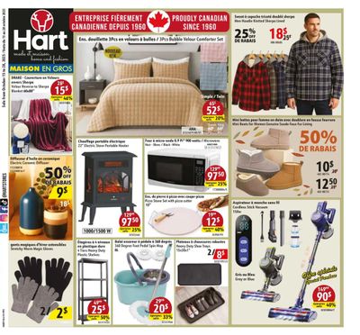 Hart Stores Flyer October 15 to 28