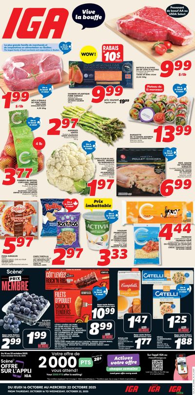 IGA (QC) Flyer October 16 to 22