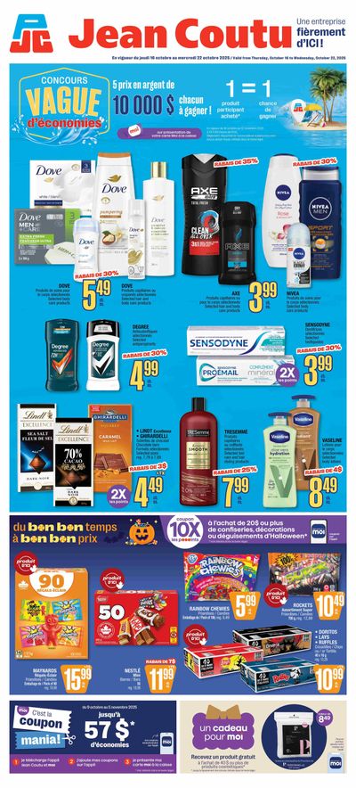 Jean Coutu Flyer October 16 to 22