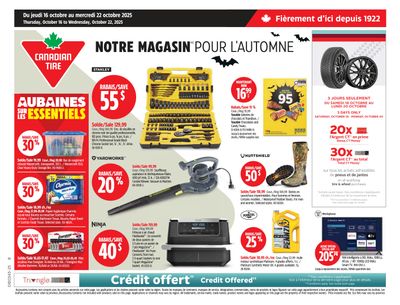 Canadian Tire (QC) Flyer October 16 to 22