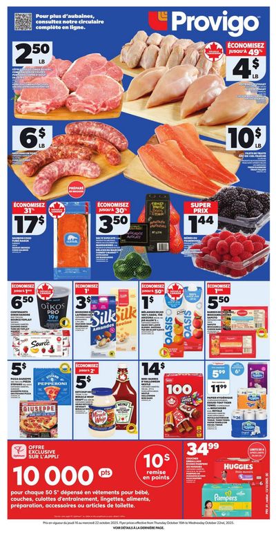Provigo Flyer October 16 to 22