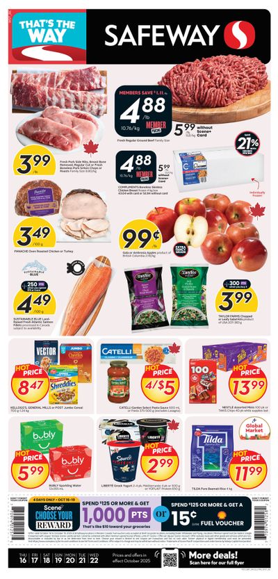 Safeway (BC) Flyer October 16 to 22