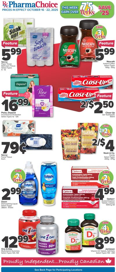 PharmaChoice (ON & Atlantic) Flyer October 16 to 22