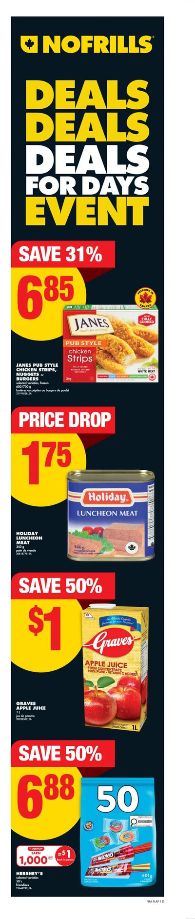 No Frills (Atlantic) Flyer October 16 to 22