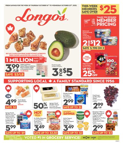 Longo's Flyer October 16 to 22