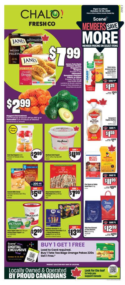 Chalo! FreshCo (ON) Flyer October 16 to 22