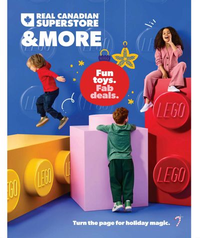 Real Canadian Superstore Toy Book October 16 to December 24