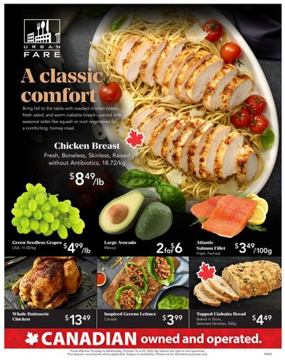 Urban Fare Flyer October 16 to 22