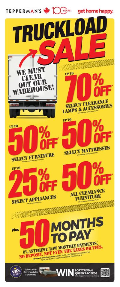Tepperman's Flyer October 16 to 22