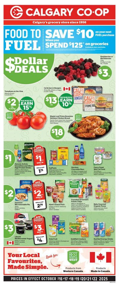 Calgary Co-op Flyer October 16 to 22