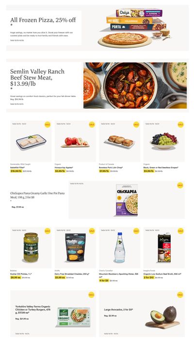 Whole Foods Market (ON) Flyer October 15 to 21