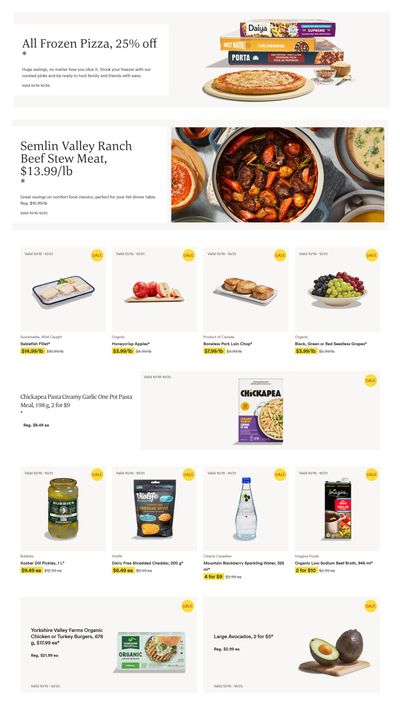 Whole Foods Market (West) Flyer October 15 to 21