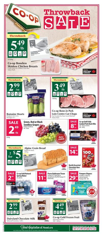 Co-op (West) Food Store Flyer October 16 to 22