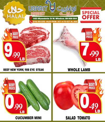 Ugarit Market Flyer October 14 to 20