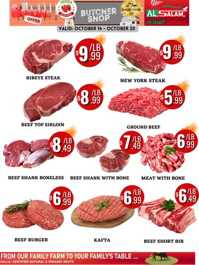 Al-Salam Supermarket Flyer October 14 to 20