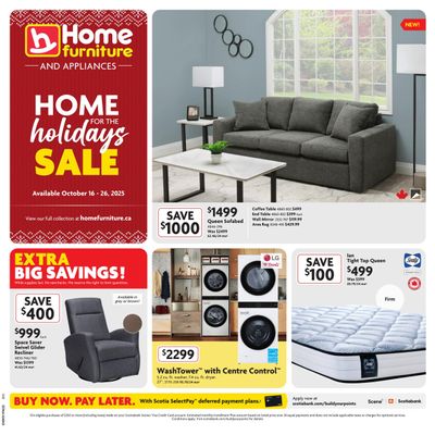 Home Furniture (BC) Flyer October 16 to 26