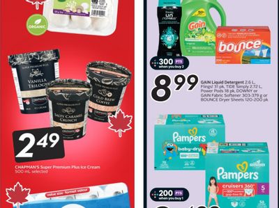Sobeys and Safeway Canada: Chapman’s Super Premium Plus Ice Cream $2.49 October 16th – 22nd