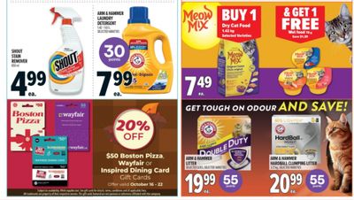 Metro & Food Basics Ontario: Save 20% on Wayfair, Boston Pizza, or Inspired Dining Gift Cards