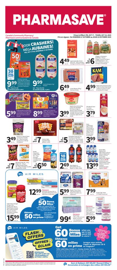 Pharmasave (NB) Flyer October 17 to 23