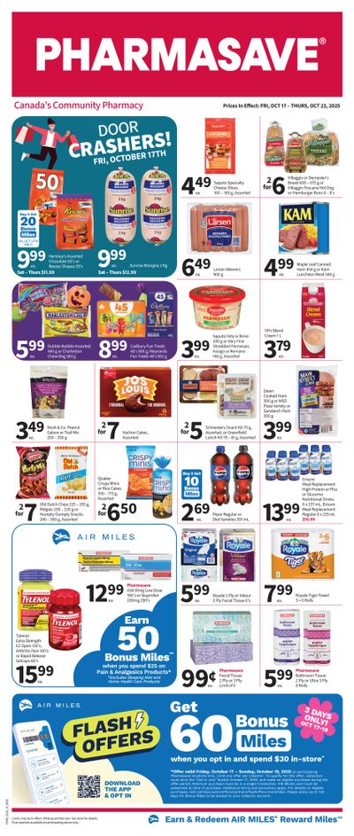 Pharmasave (Atlantic) Flyer October 17 to 23