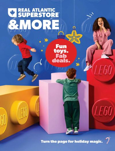 Real Atlantic Superstore Toy Book October 16 to December 24