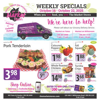 The Market Stores Flyer October 16 to 22