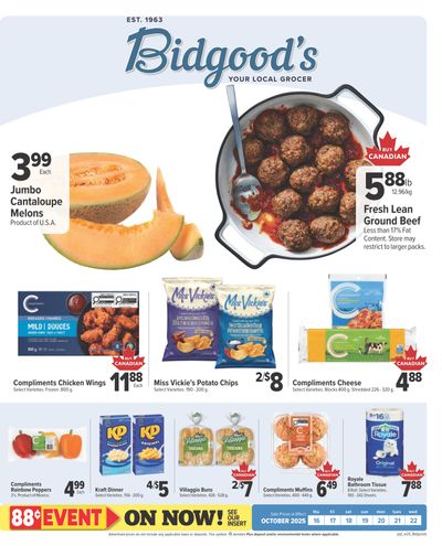 Bidgood's Flyer October 16 to 22
