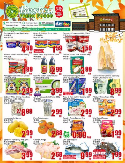 BestCo Food Mart (Ajax) Flyer October 17 to 23