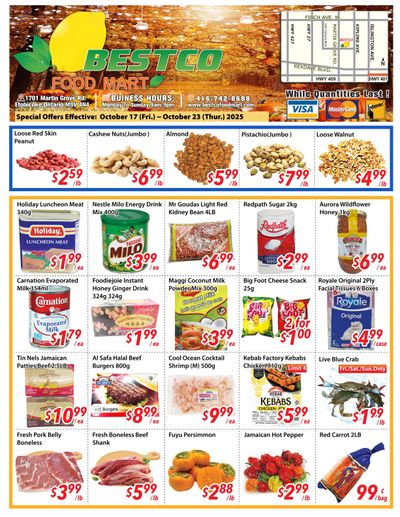 BestCo Food Mart (Etobicoke) Flyer October 17 to 23