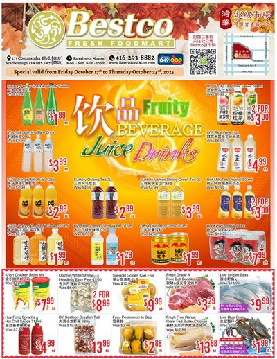 BestCo Food Mart (Scarborough) Flyer October 17 to 23