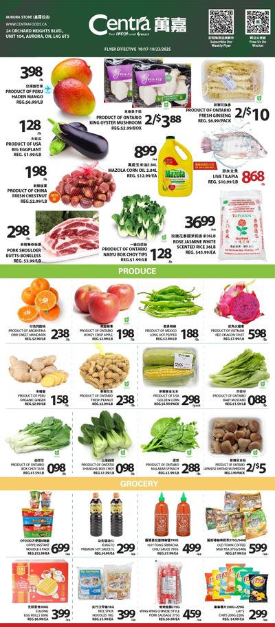 Centra Foods (Aurora) Flyer October 17 to 23