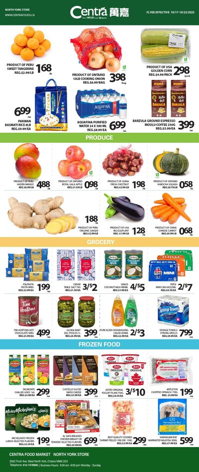 Centra Foods (North York) Flyer October 17 to 23