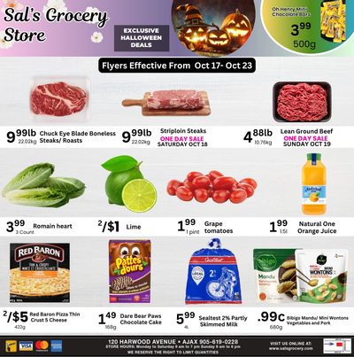 Sal's Grocery Flyer October 17 to 23