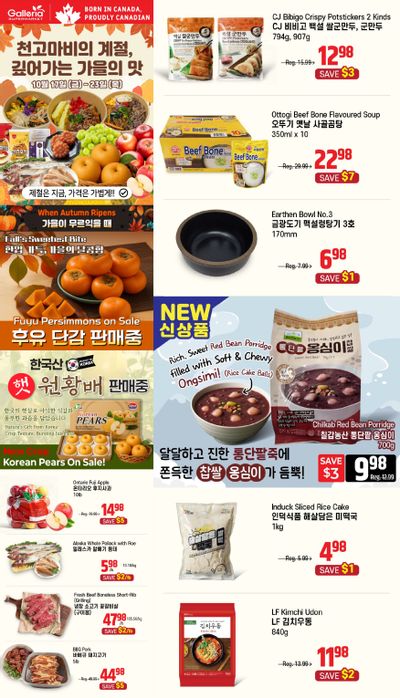 Galleria Supermarket Flyer October 17 to 23