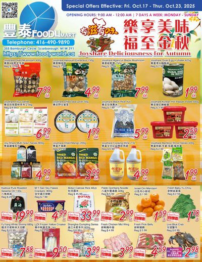 FoodyMart (Warden) Flyer October 17 to 23