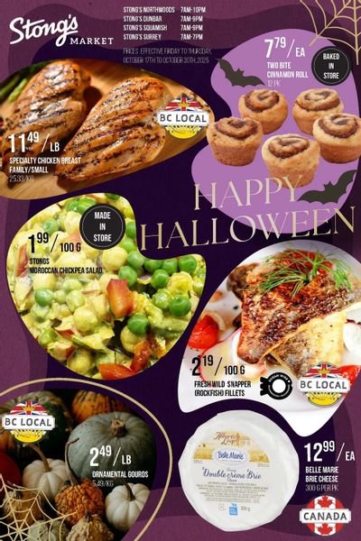 Stong's Market Flyer October 17 to 30