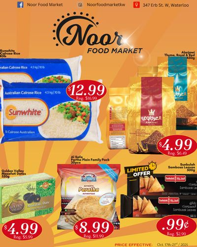 Noor Food Market Flyer October 17 to 23
