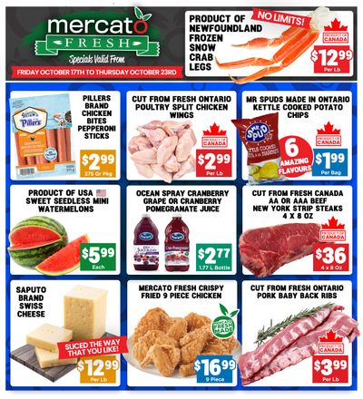 Mercato Fresh Flyer October 17 to 23