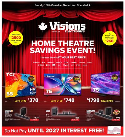 Visions Electronics Flyer October 17 to 23
