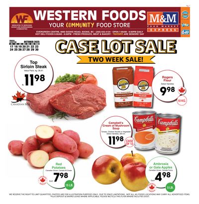 Western Foods Flyer October 17 to 30