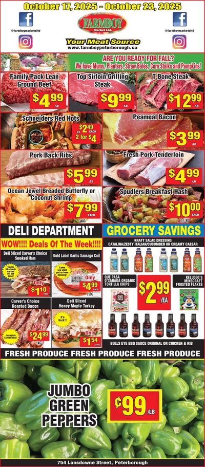 Farmboy Peterborough Flyer October 17 to 23