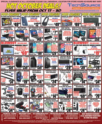 TechSource Flyer October 17 to 30