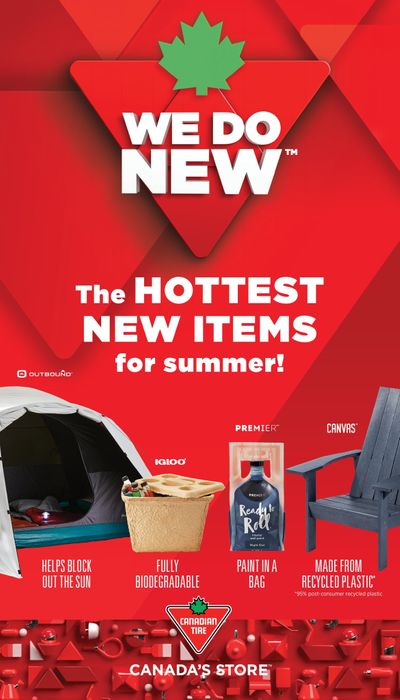 Canadian Tire The Hottest New Items for Summer Flyer June 19 to July 16